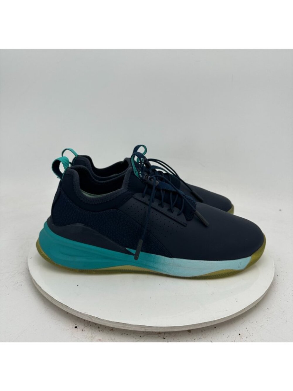 Clove Aero Men Size 8.5 Mint Blue Navy Nurse Healthcare Comfort Shoes - Picture 4 of 10